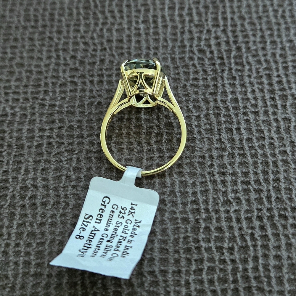 Shivam Green💚 Amethyst Ring💍 - NWT - Picture 11 of 16